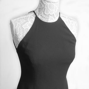 Laundry By Shelli Segal Button Trim Cocktail Dress